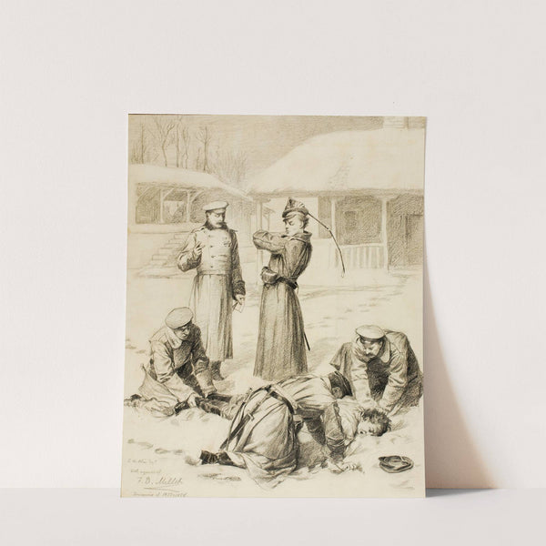 The Cossacks Part II, 'Fifty Lashes' by Francis Davis Millet