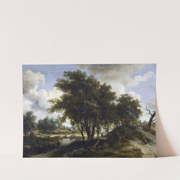 The Cottage by Meindert Hobbema