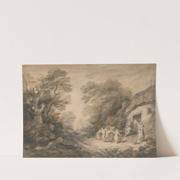 The Cottage Door by Thomas Barker