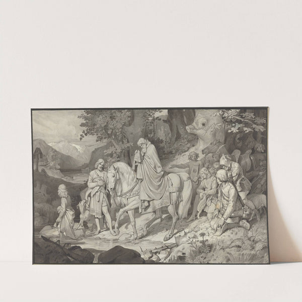 The Count Of Habsburg by Philipp von Foltz