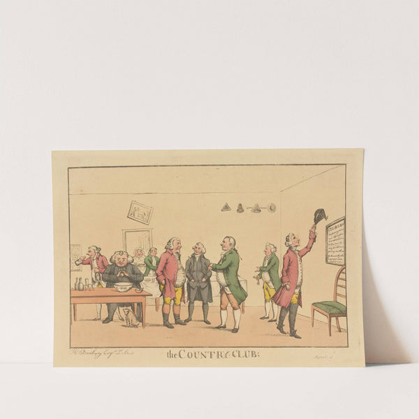 The country club by Thomas Rowlandson