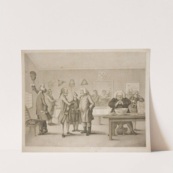 The country club (1803) by Thomas Rowlandson