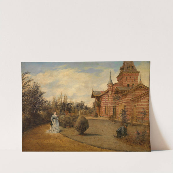 The Country House of Gustave Coûteaux by Henri de Braekeleer