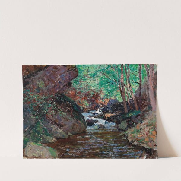 The Course of a Stream by Alfred Zoff