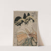 The Courtesans Kasugano and Utahama of Tamaya (from the series A Mirror of Courtesans of the Green Houses) (c. 1800) by Kitagawa Utamaro