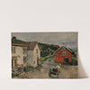 The Courtyard at Kongsvoll by Gerhard Munthe