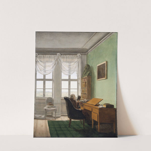 The Cout-chaplain Reinhard´s Study by Georg Friedrich Kersting