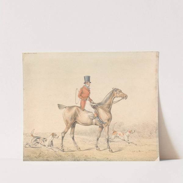 ‘The Cover Hack’ (1827) by Henry Thomas Alken