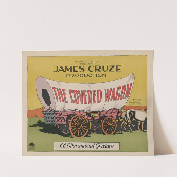 The covered wagon by James Cruze