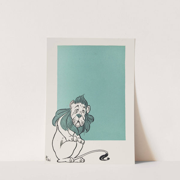 The Cowardly Lion by William Wallace Denslow
