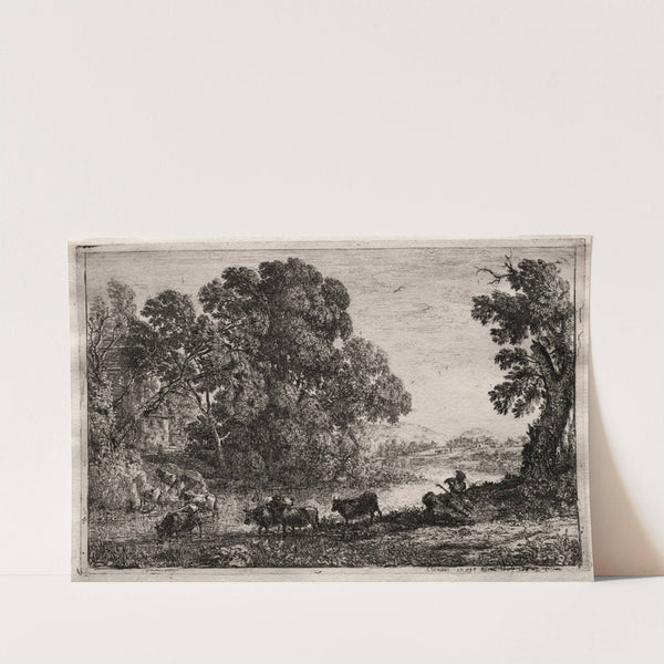 The Cowherd (1636) by Claude Lorrain