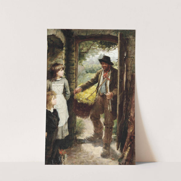 The cowslip gatherer by James Jebusa Shannon