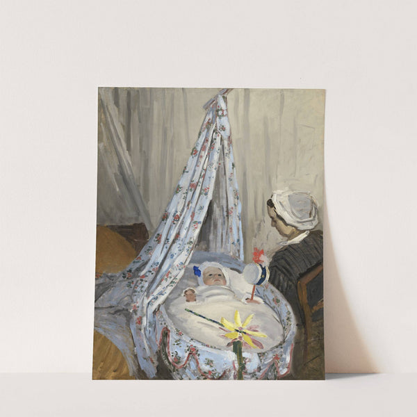 The Cradle – Camille with the Artist’s Son Jean (1867) by Claude Monet