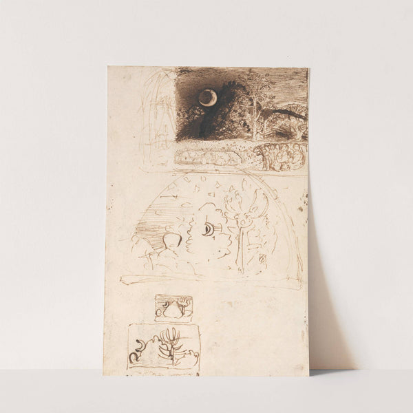 The Crescent Moon by Samuel Palmer