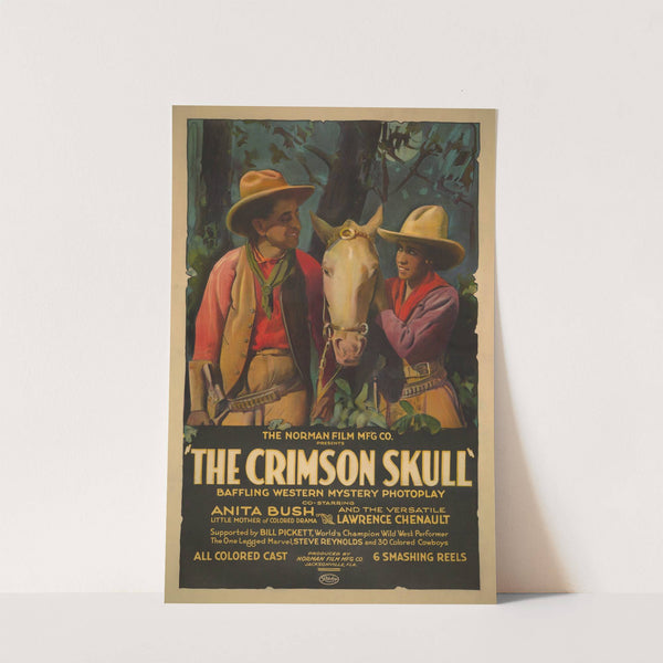 The Crimson skull by Ritchey Lith. Corp.