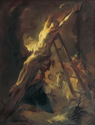 The cross erection