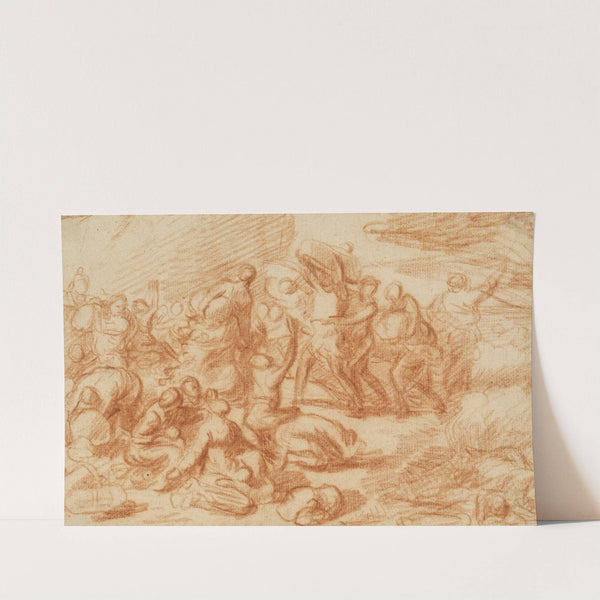 The Crossing of the Red Sea by Nicolas Poussin