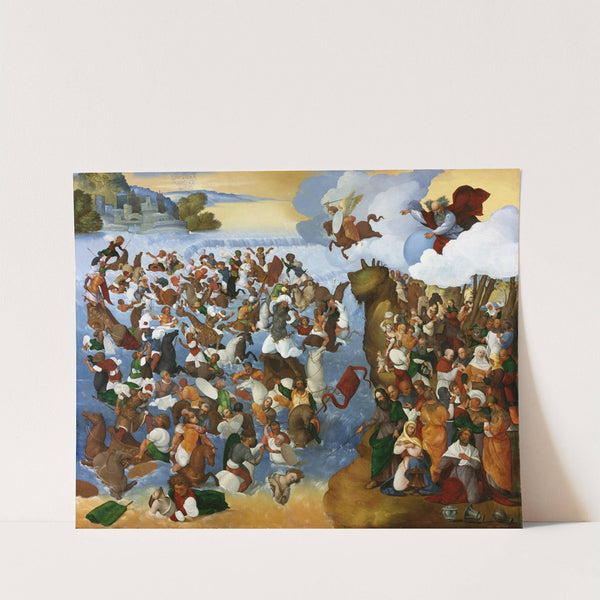 The Crossing of the Red Sea by Ludovico Mazzolino