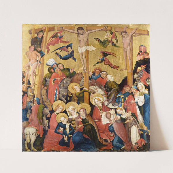 The Crucifixion (ca. 1420) by Master Of The Middle Rhine