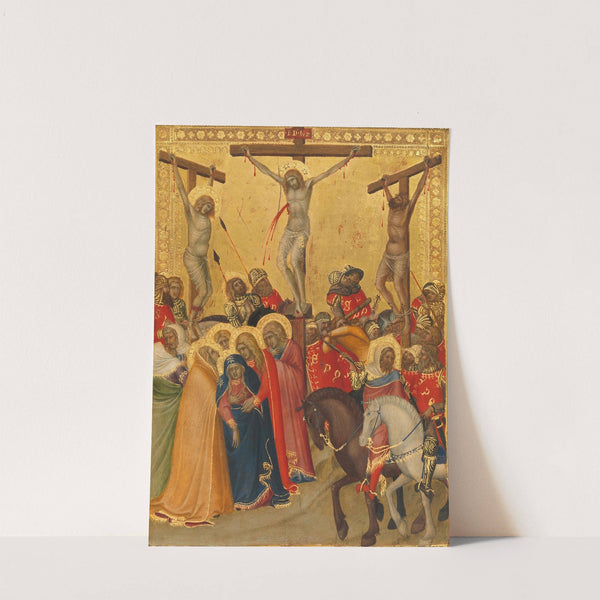 The Crucifixion by Pietro Lorenzetti