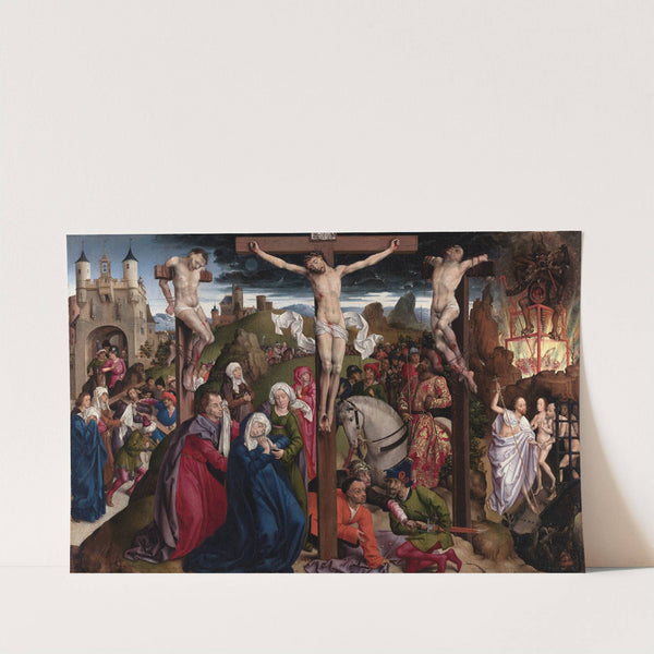 The Crucifixion by Dreux Budé Master