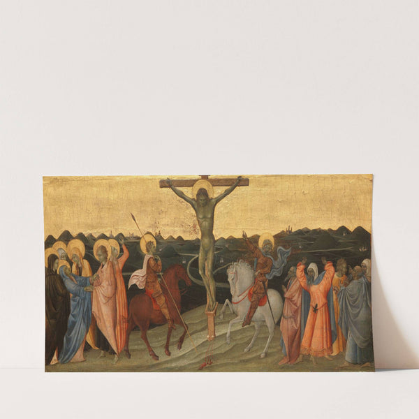 The Crucifixion (c. 1447) by Giovanni di Paolo