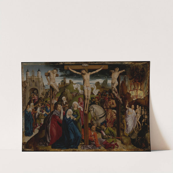 The Crucifixion by Dreux Budé Master