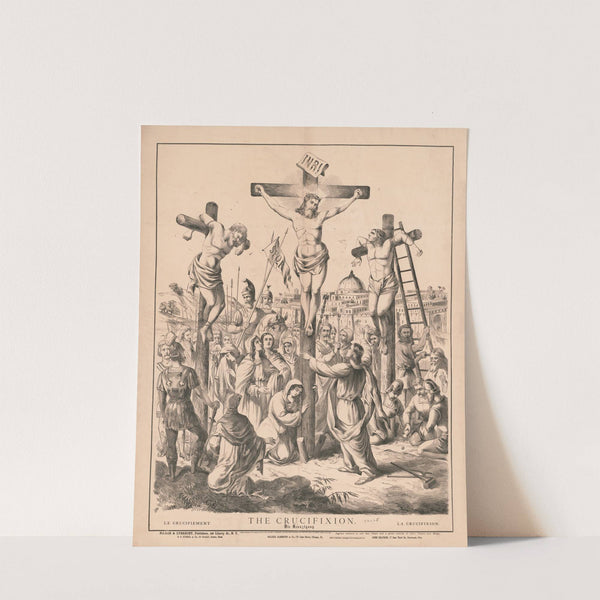 The crucifixion (1866) by Haasis & Lubrecht