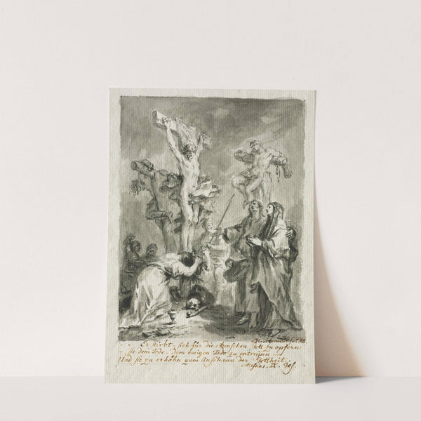 The Crucifixion (1788) by Martin Johann Schmidt