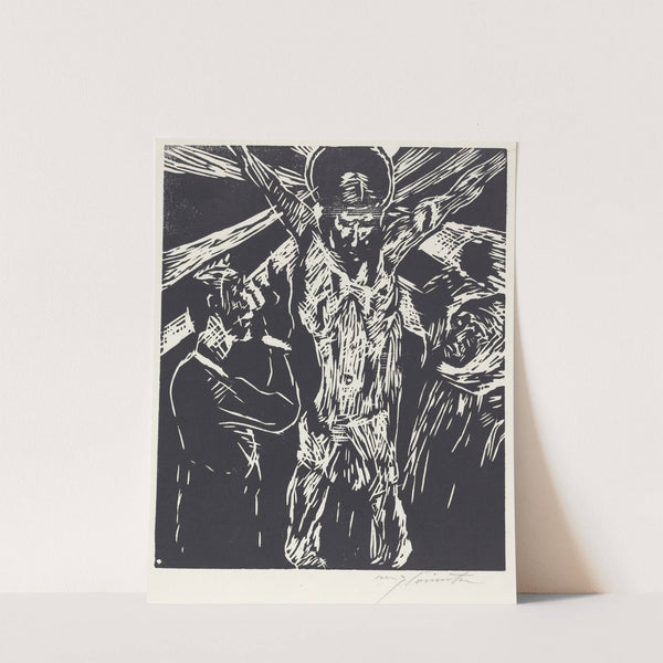 The Crucifixion (Christus am Kreuz) (1919) by Lovis Corinth