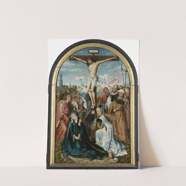 The Crucifixion of Christ (1500-1504) by Master of Frankfurt