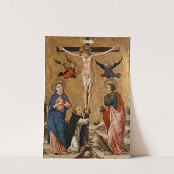 The Crucifixion of Christ by Bartolomeo Vivarini