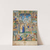 The Crucifixion with Six Passion Stories (1490) by Master of Jacques de Besançon