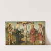 The Crucifixion with St John the Baptist and St Jerome (ca 1495-1500) by Master of the Breidenbach Epitaph
