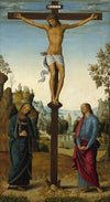 The Crucifixion with the Virgin,Saint John,Saint Jerome and Saint Mary Magdalene (c. 1482-1485)