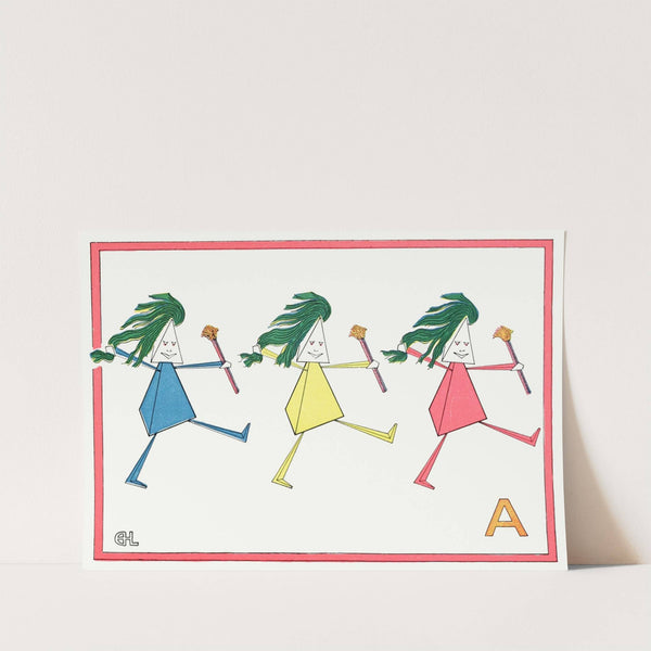 The Cubies ABC - A by Earl Harvey Lyall