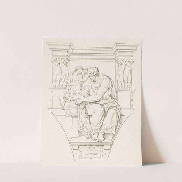 The Cumaean Sibyl (1829 - 1838) by Camillo Guerra