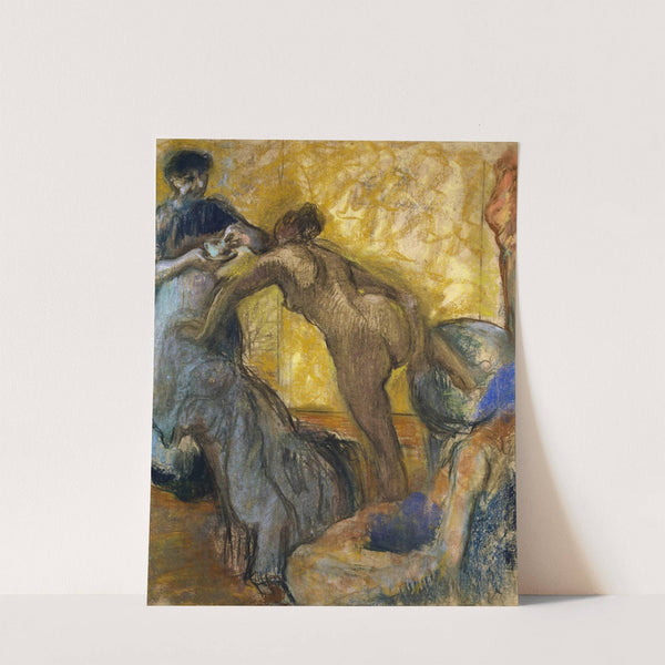 The Cup of Hot Chocolate (1900-1905) by Edgar Degas