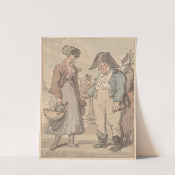 The customs inspector by Thomas Rowlandson