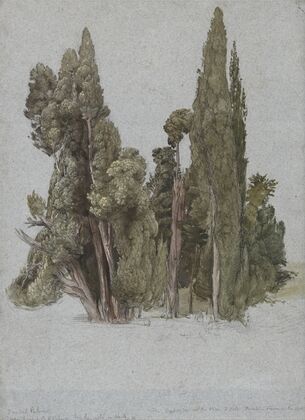 The Cypresses at the Villa d’Este, Tivoli