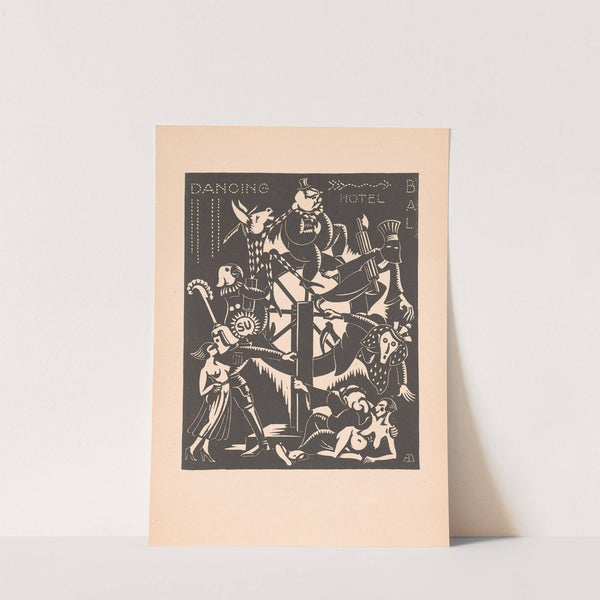 The daily carnival (1928) by Albert Daenens