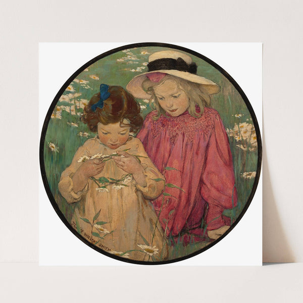 The Daisy Wreath by Jessie Willcox Smith
