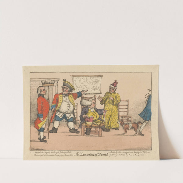 The Damnation of Obadiah by Henry William Bunbury