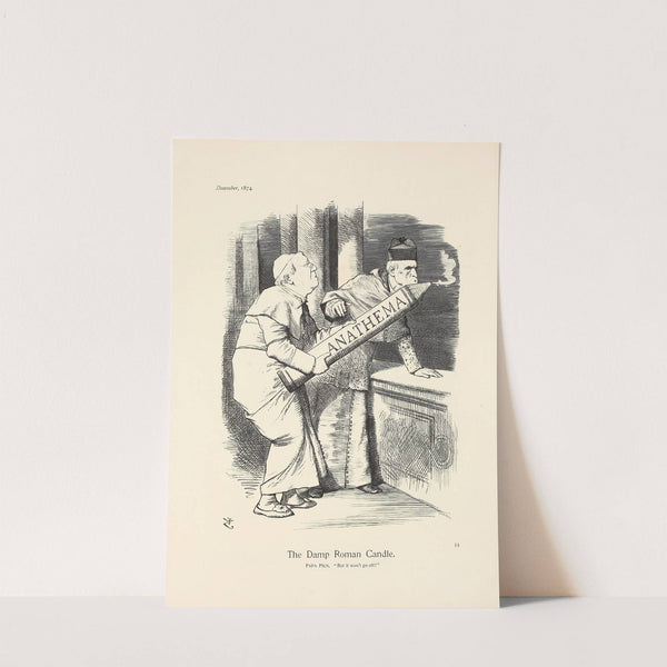 The Damp Roman Candle by Sir John Tenniel