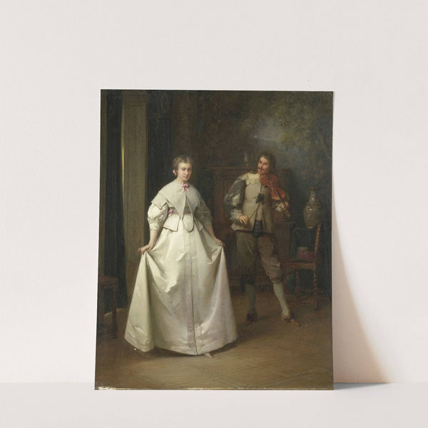 The Dance by Aimé Gabriel Adolphe Bourgoin