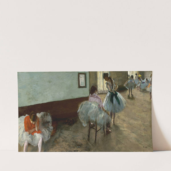 The Dance Lesson (c. 1879) by Edgar Degas