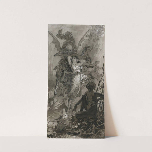 The Dance Of Death by Alphonse Mucha