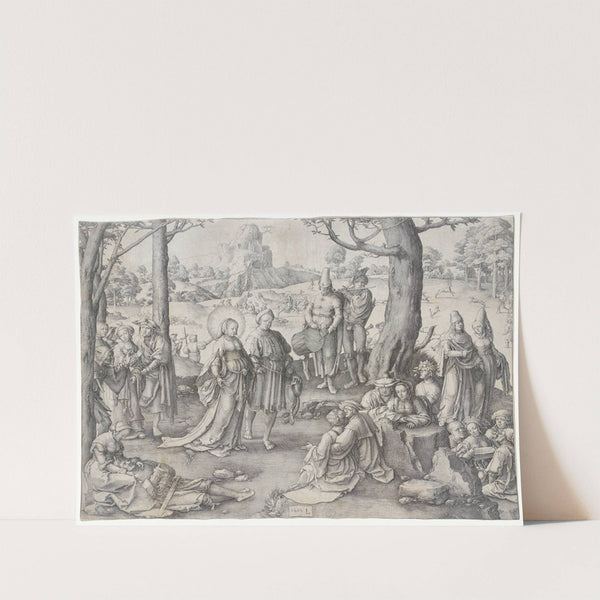 The Dance of Saint Mary Magdalene by Lucas Van Leyden