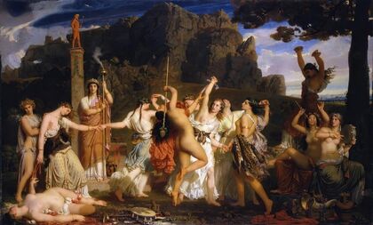 The Dance of the Bacchantes — size preview
