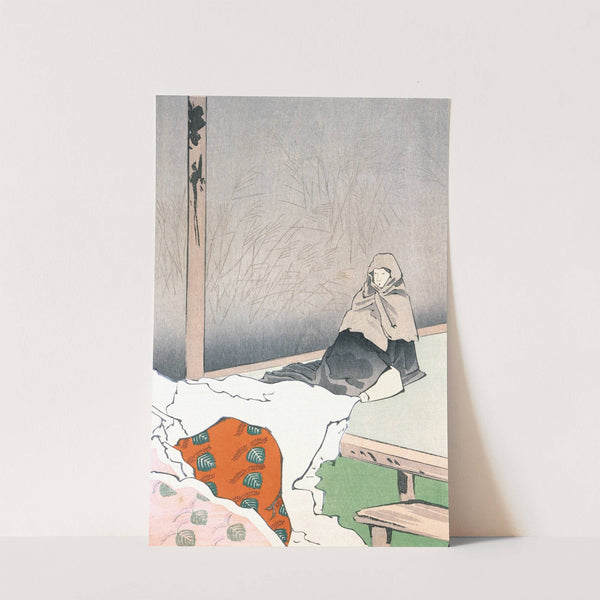 The Dancer Hotoke Gozen at Giōji by Kobayashi Kiyochika